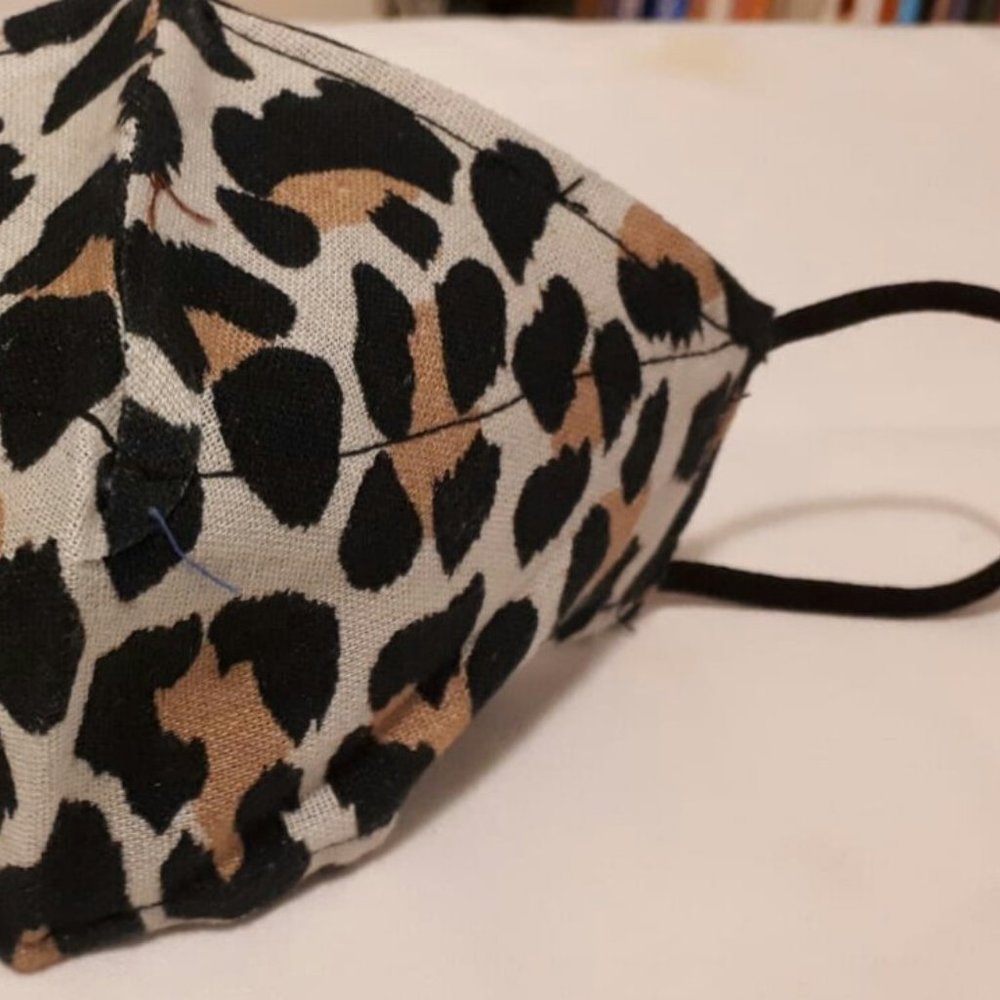 Leopard Print Face Mask